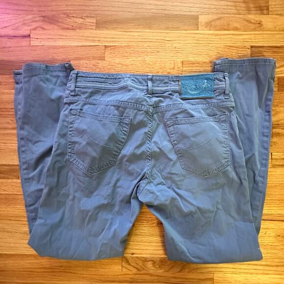 JACOB COHEN | Men Handmade Regular Straight Trousers Jeans TYPE 688.C | SIZE 32 - Picture 3 of 13